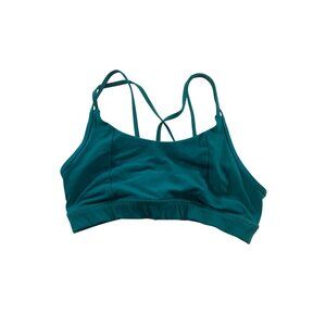 Born Primitive Women's Green Lotis Crossfit Athletic Sports Bra - Medium